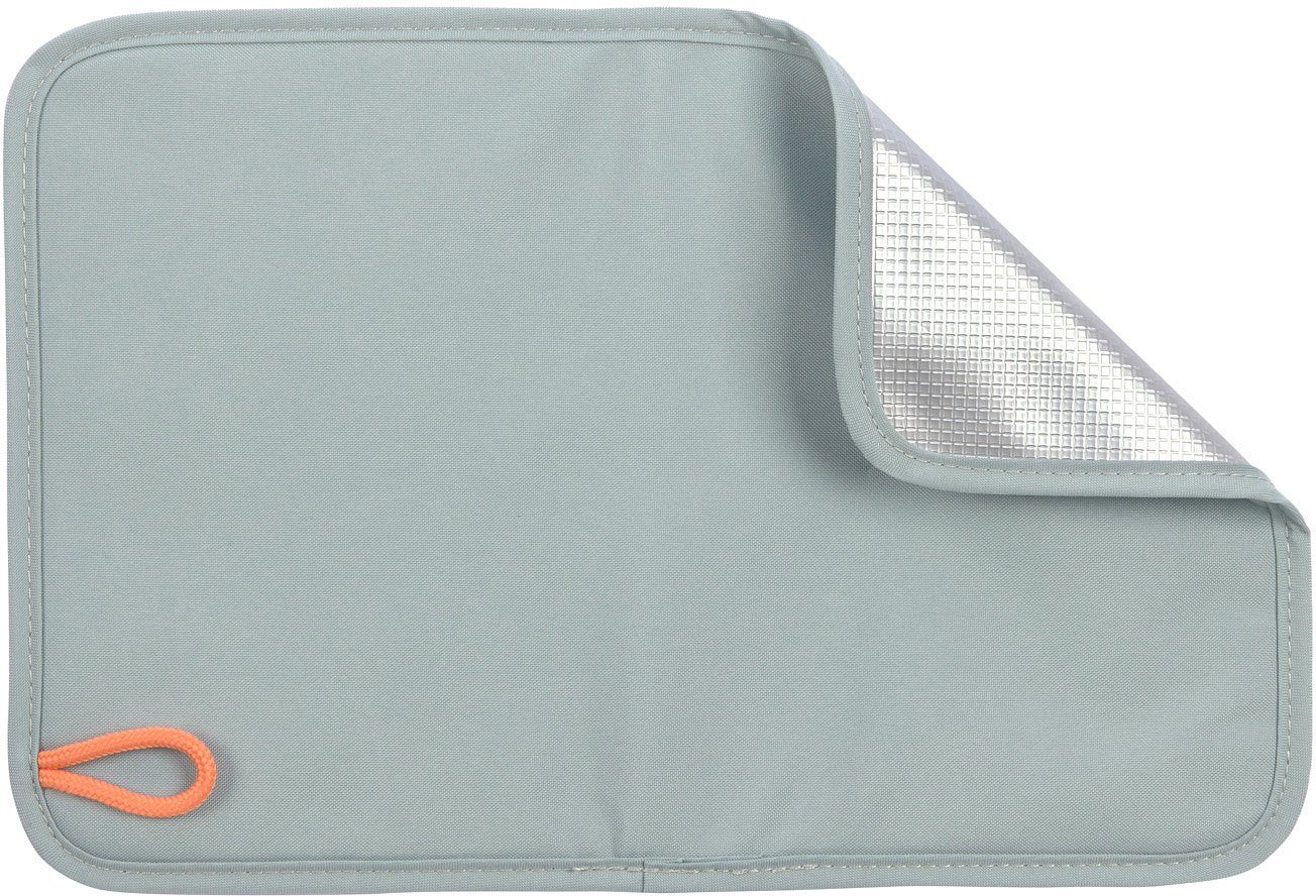 LÄSSIG Kinderrucksack Nature, Mini Outdoor Backpack, Light Blue, aus recycelten PET-Flaschen