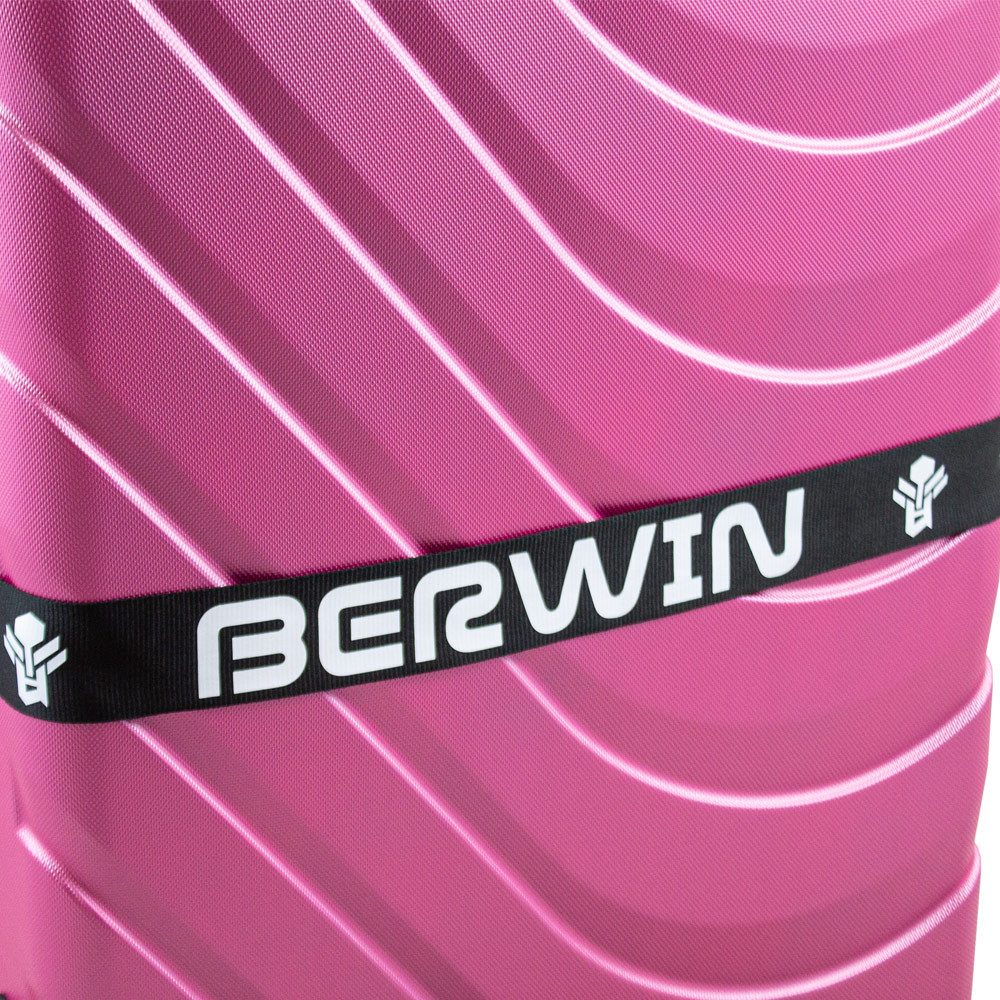 Berwin Koffergurt 3er Set Kofferband - Schwarz, (Spar-Set, 3-tlg., MS-17170)