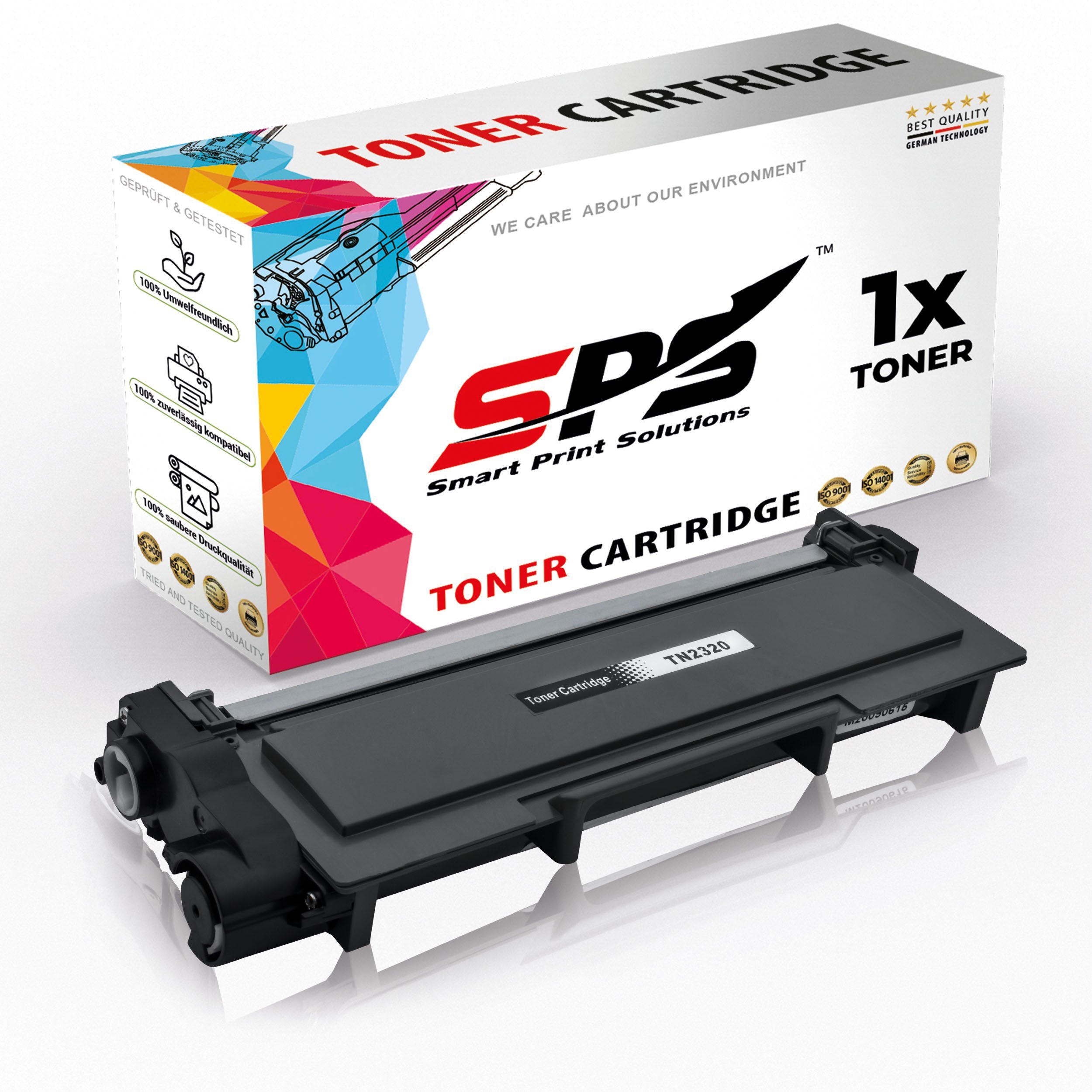 SPS Tonerkartusche 1x TN2320 TN-2320 Schwarz kompatibel für Brother HL-L2340DW, (1er Pack)