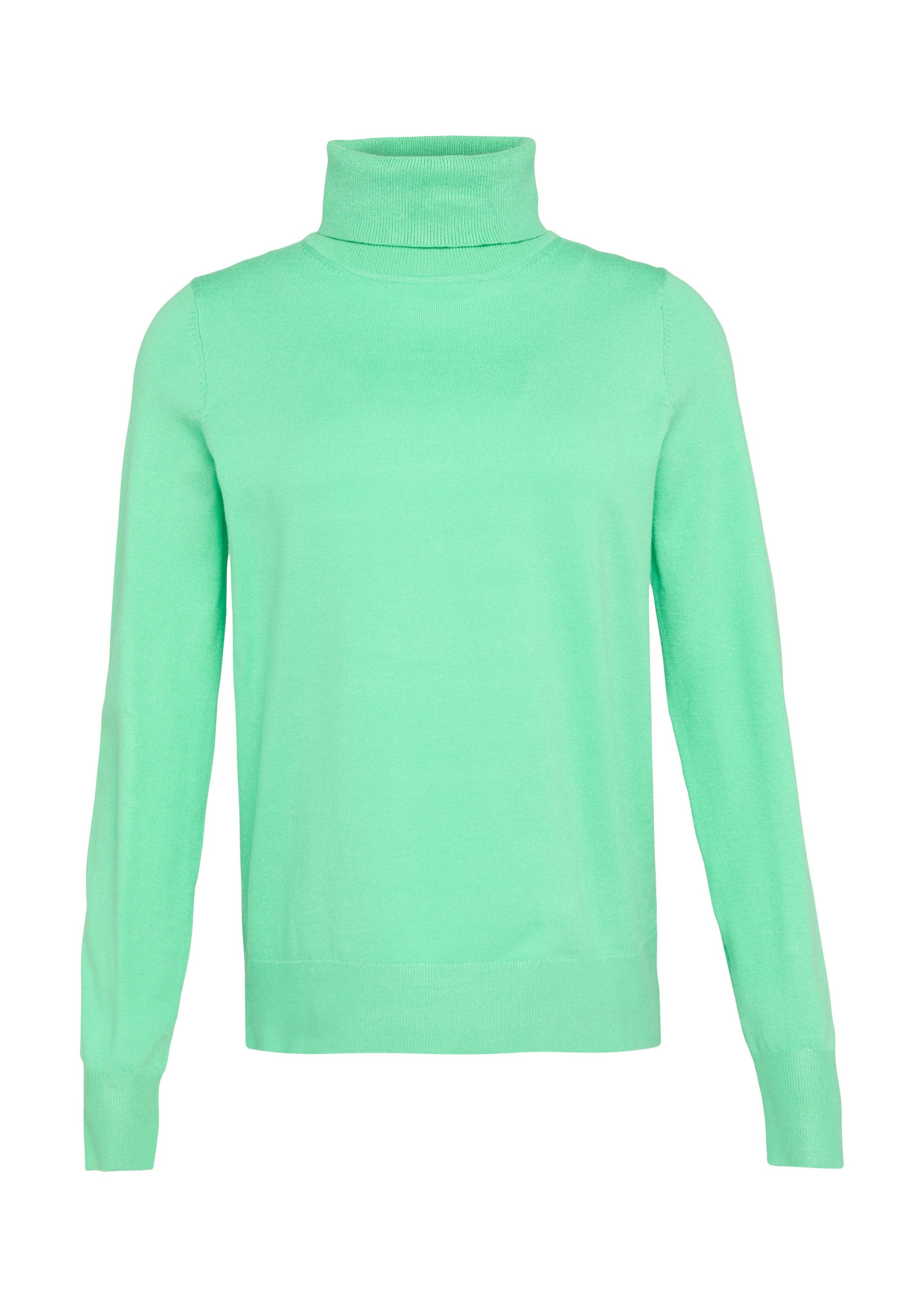 s.Oliver Longpullover Strickpullover Feinstrickpullover mit Rollkragen günstig online kaufen