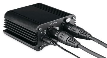 Pronomic Mikrofon PP-10 Phantomspeiseadapter (für 1 Kondensatormikrofon), Robustes Metallgehäuse