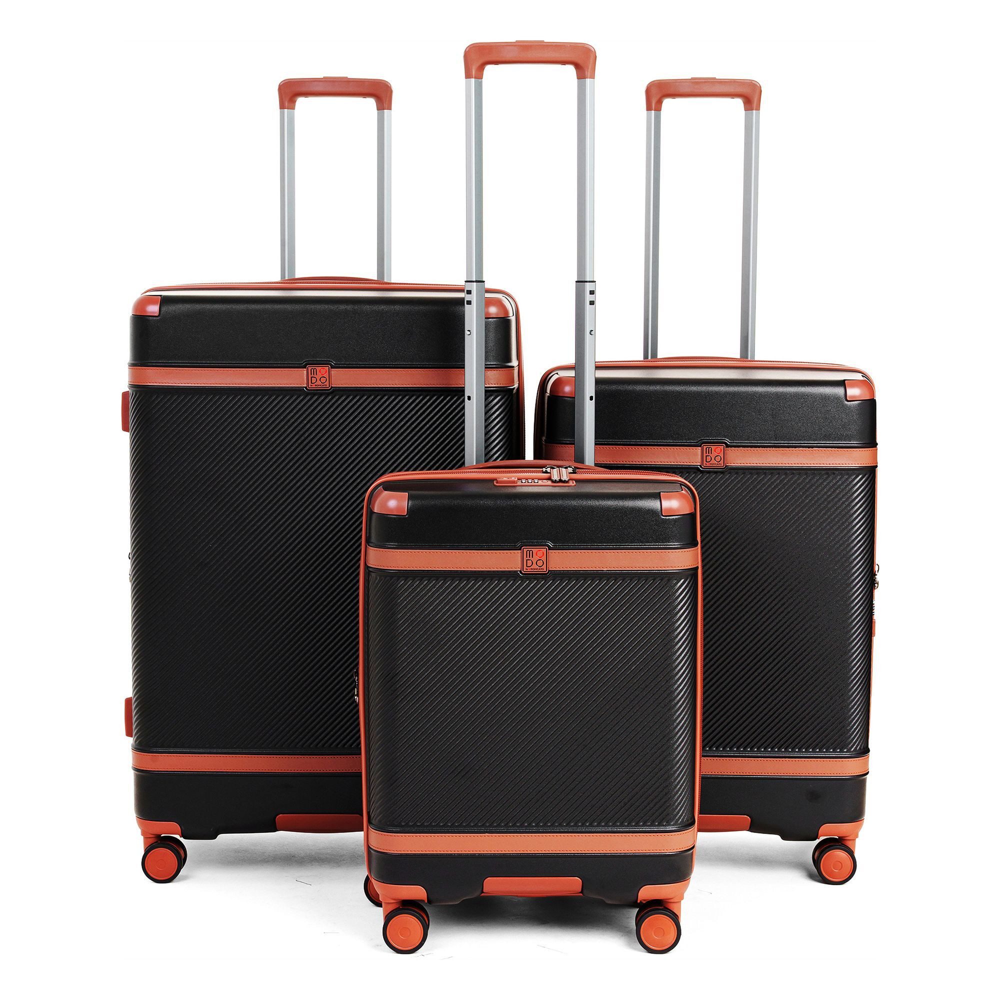 MODO by Roncato Trolleyset Charm 2.0, 4 Rollen, (3-teilig, 3 tlg), ABS