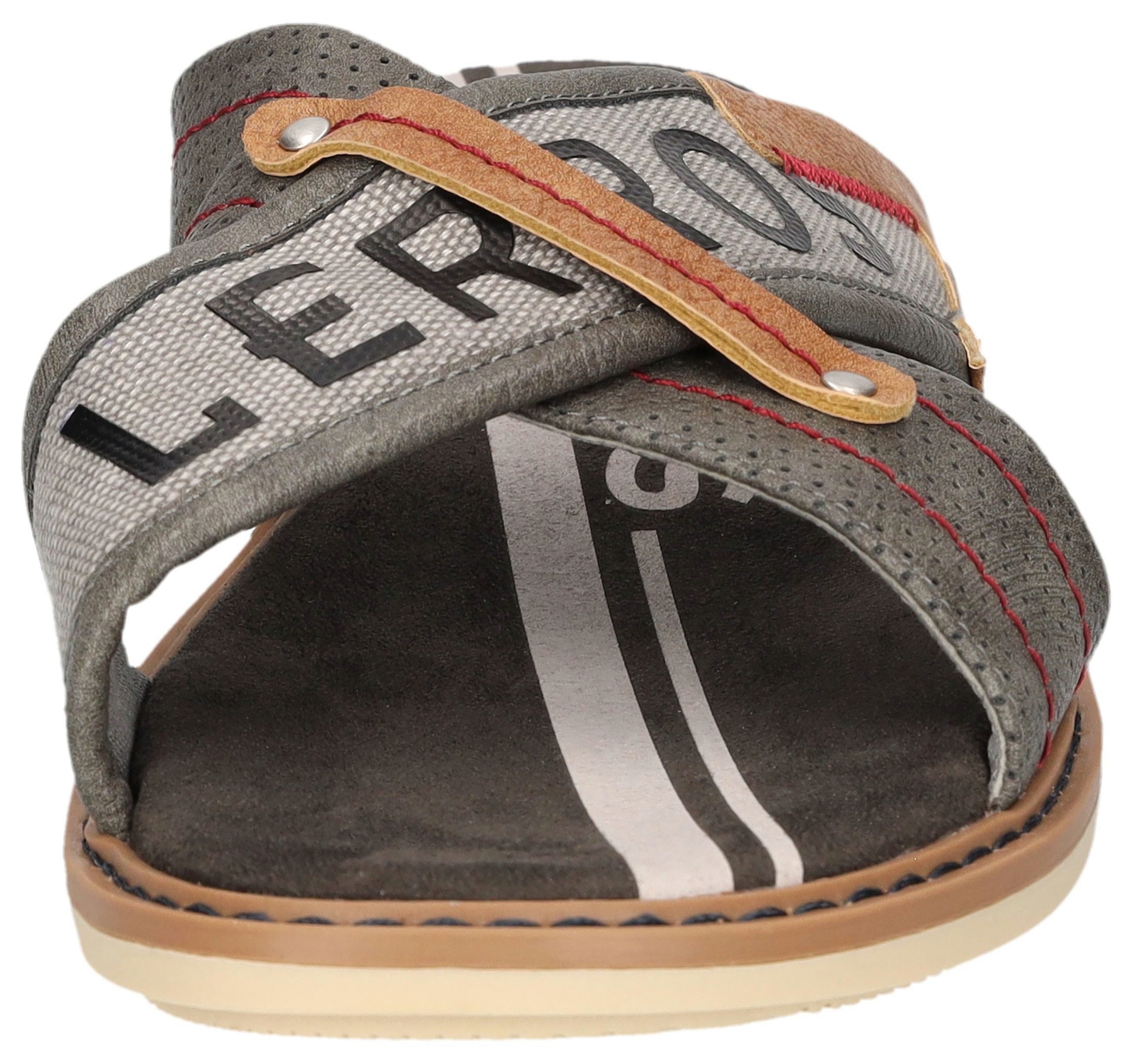 LERROS Pantolette Sommerschuh, Strandschuh, Schlappen zum Schlupfen