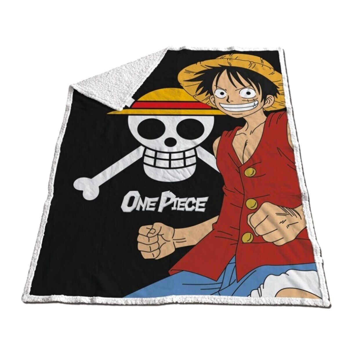Wohndecke One Piece Sherpa Kuscheldecke Decke 150x120 cm, One Piece, Gesche günstig online kaufen