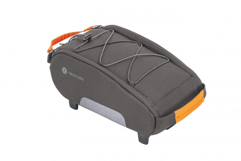 racktime Fahrradtasche Racktime Yoshi 2.0 Gepäckträgertasche anthrazit 5,5L, 30x17x12cm, Snap