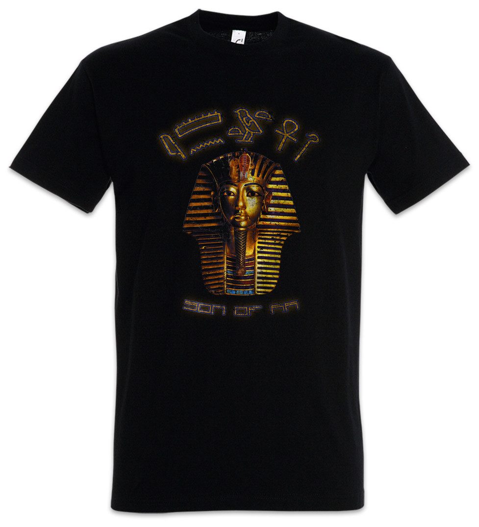 Urban Backwoods Print-Shirt Tutanchamun Vintage Herren T-Shirt Anubis Pharao Nofretete Echnaton (1-tlg) Egypt Mummy Seth Ägypten