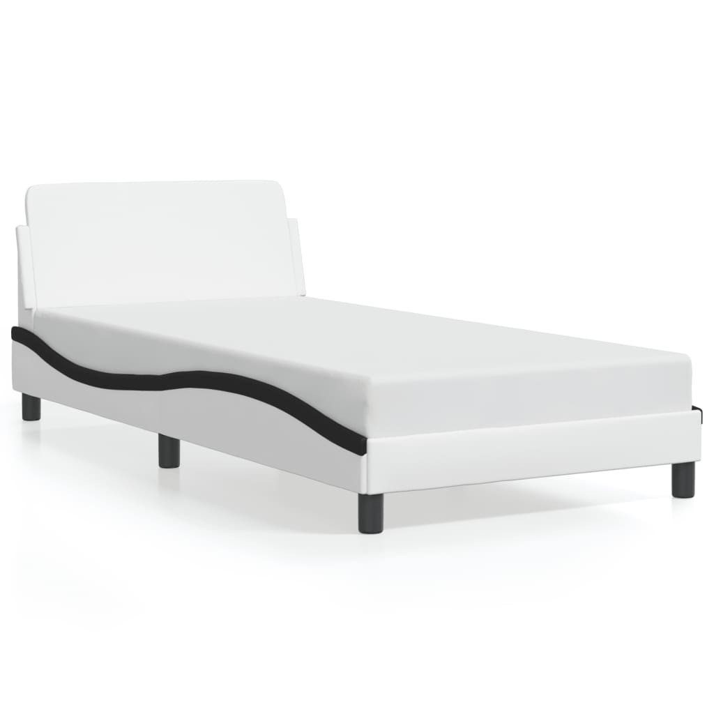 vidaXL Bett Bettgestell "Dover" Weiß und günstig online kaufen