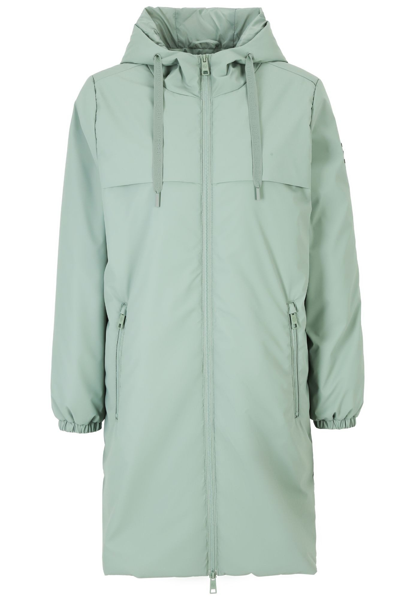 COVERED Funktionsjacke Pearl L60378CO Modern Fit, Kapuze, Unifi REPREVE® Watte, recyceltes Futter (GRS)
