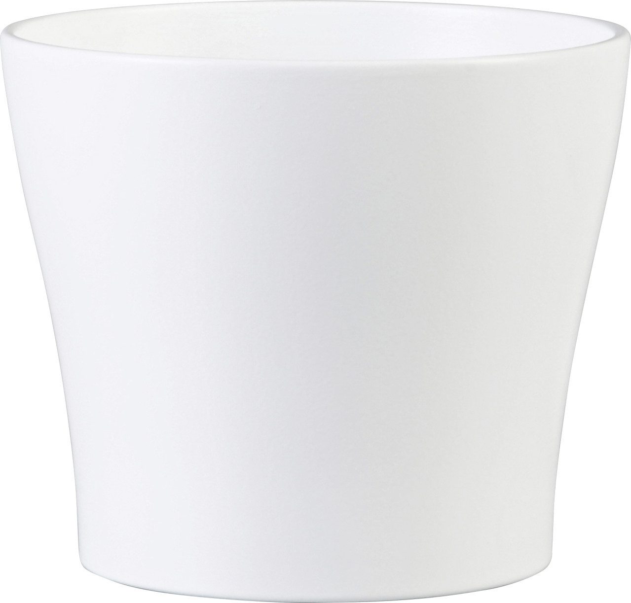Scheurich Blumentopf Scheurich Übertopf Serie 808 Ø 17 x 14,5 cm weiß