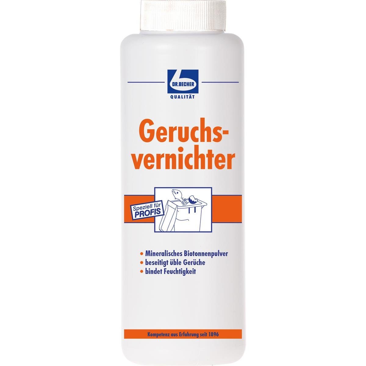 Dr. Becher Geruchsvernichter 750g beseitigt üble Gerüche (1er Pack) Spezialwaschmittel