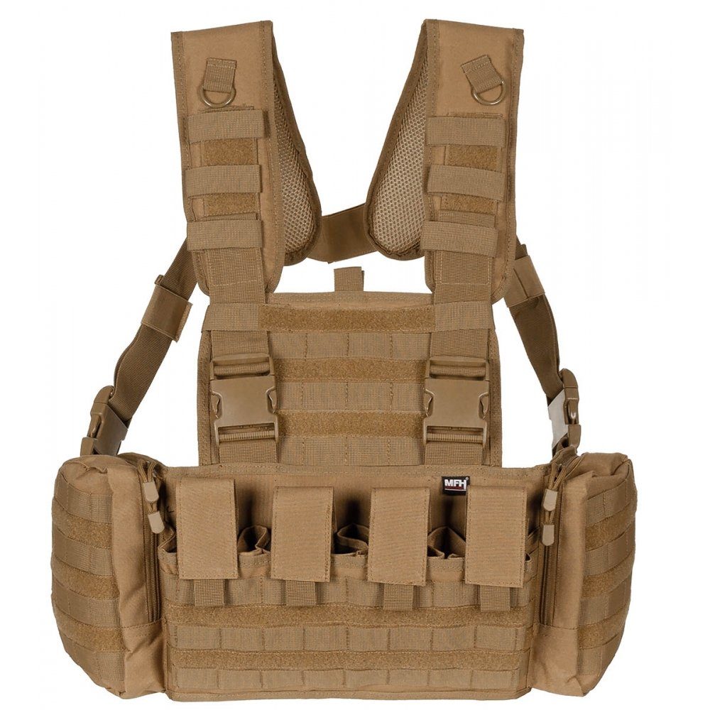 MFH Funktionsweste Chest Rig, Mission, coyote günstig online kaufen