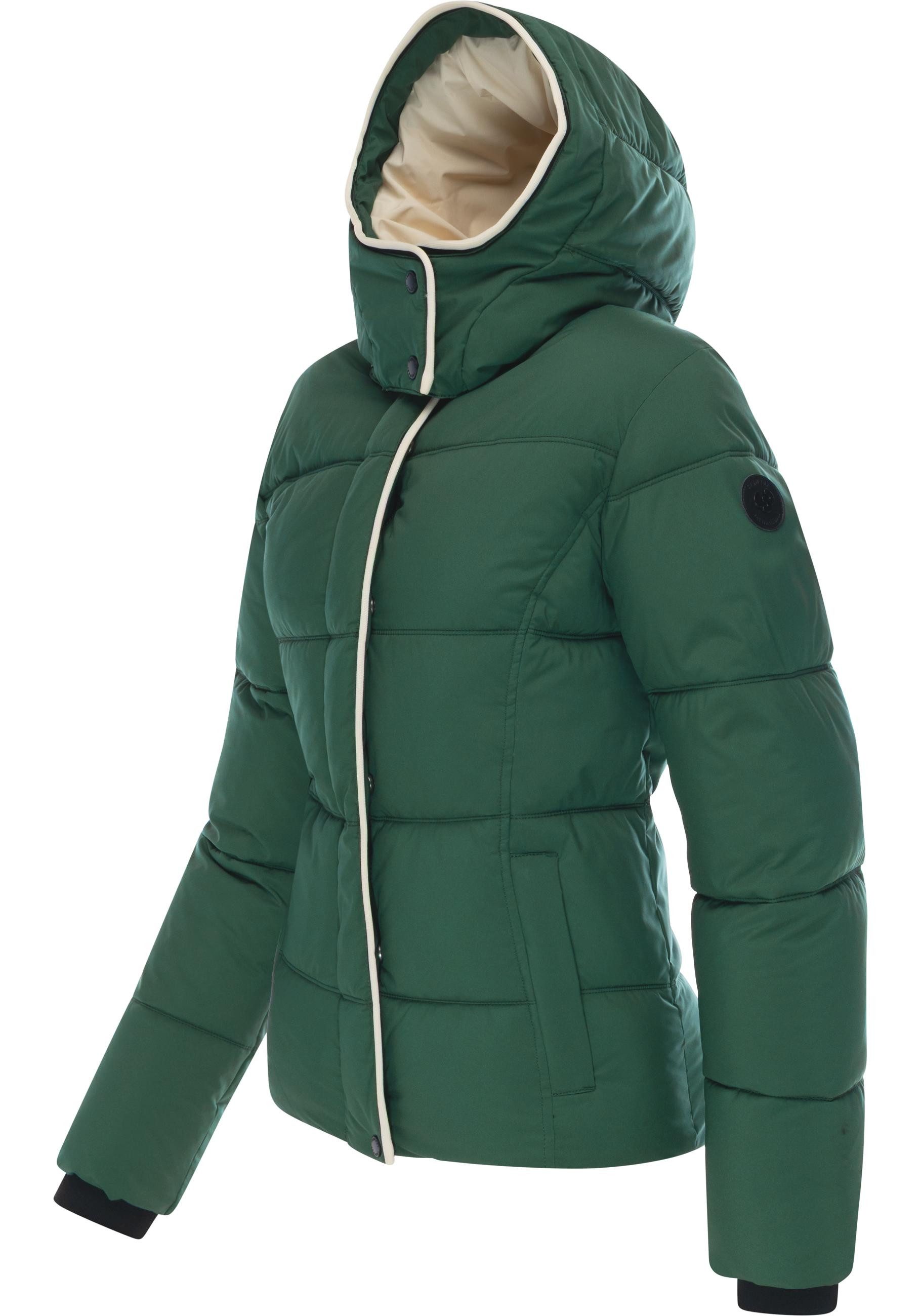 Ragwear Winterjacke Gleama YOUMODO Wasserdichte Damen Steppjacke mit abnehmbarer Kapuze