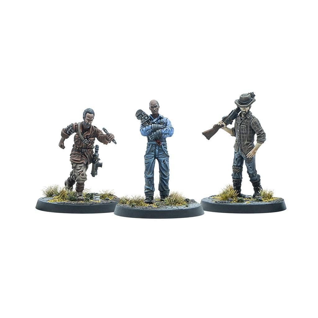 Modiphius Entertainment Modellbausatz Fallout: WW - Survivors - Foundation Authority - Englisch