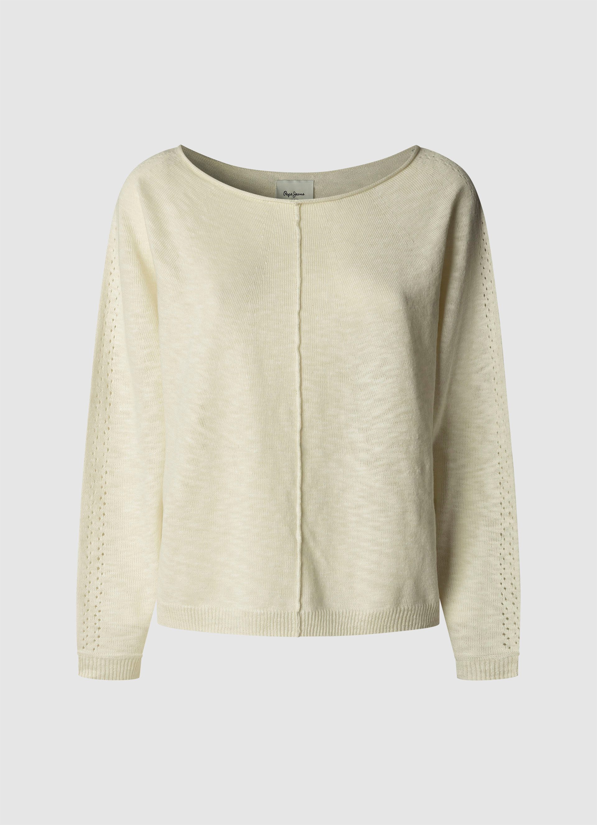 Pepe Jeans Strickpullover CANDELA mit Ajourstrickmuster