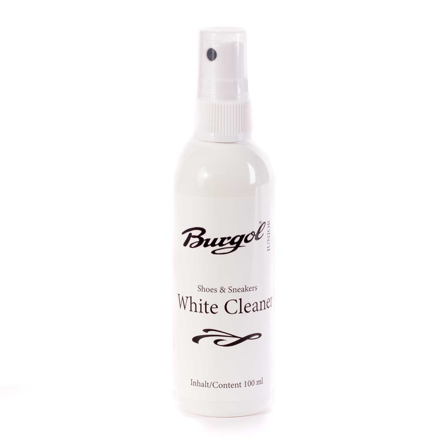 Burgol Junior White Cleaner - Reinigung für glatte weißen Oberflächen Leder-Pflegespray