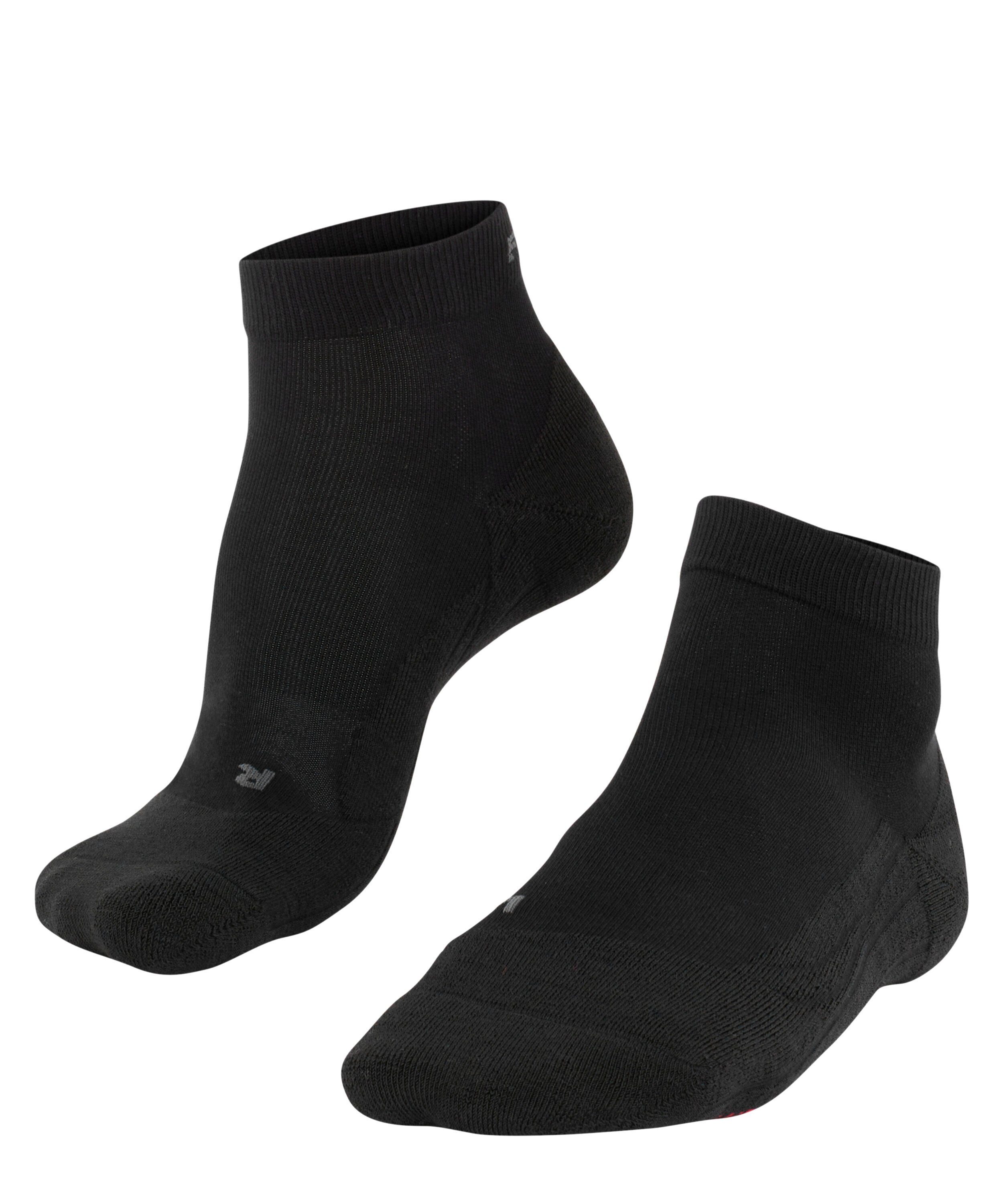 FALKE Sportsocken GO2 Short (1-Paar) mit mittelstarker Polsterung für Spikeschuhe black (3000)