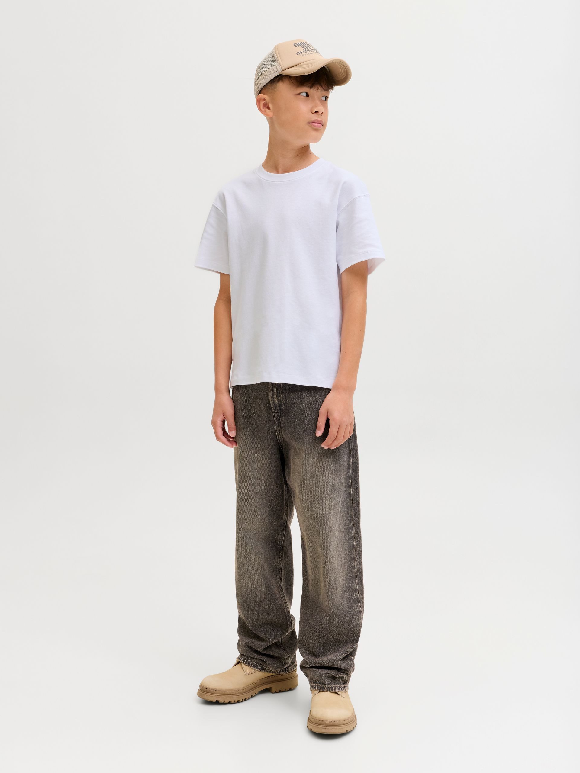 Jack & Jones Junior Loose-fit-Jeans JJIALEX JJIORIGINAL SQ 335 BF JNR