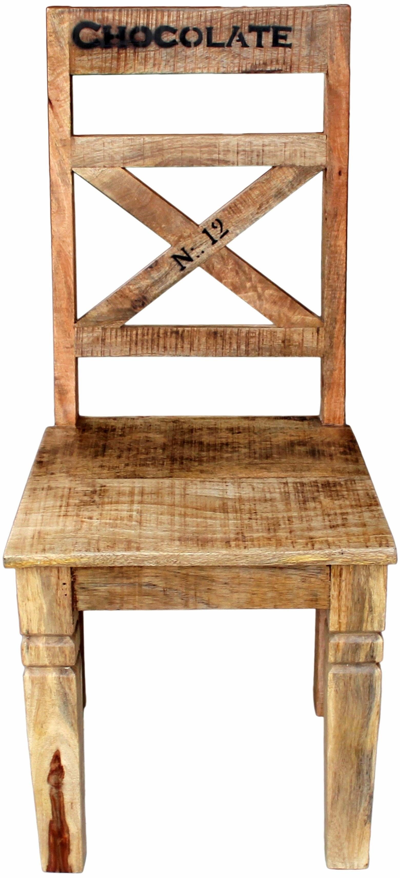 SIT 4-Fußstuhl Rustic (Set, 2 St)