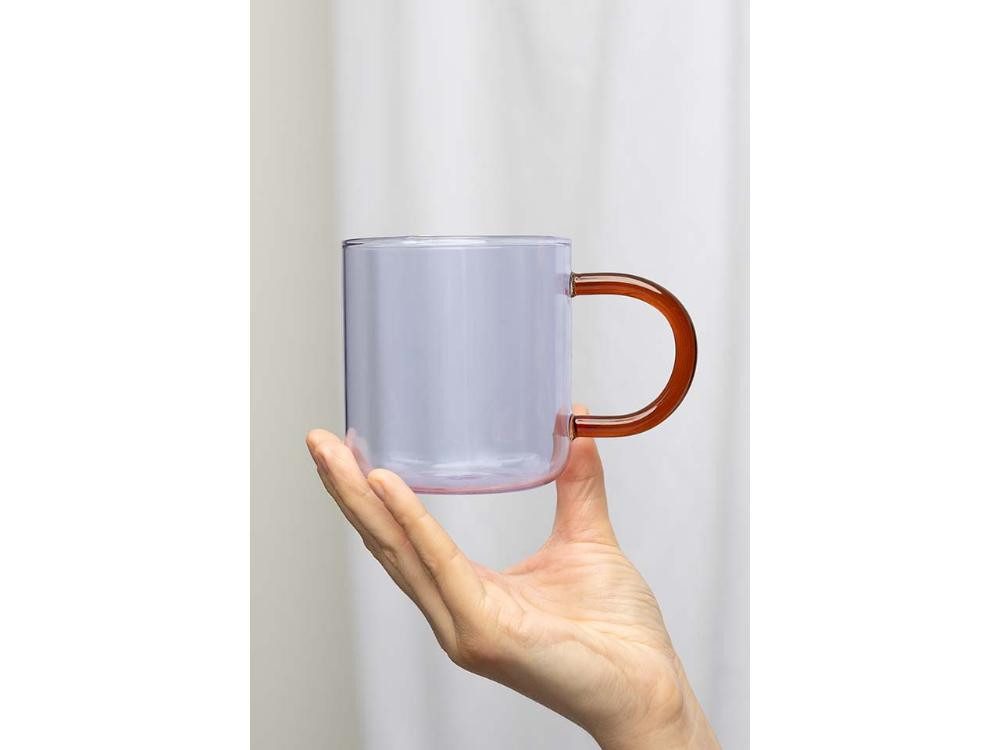 Tranquillo Becher tranquillo Tasse 'RAINBOW', Borosilikatglas