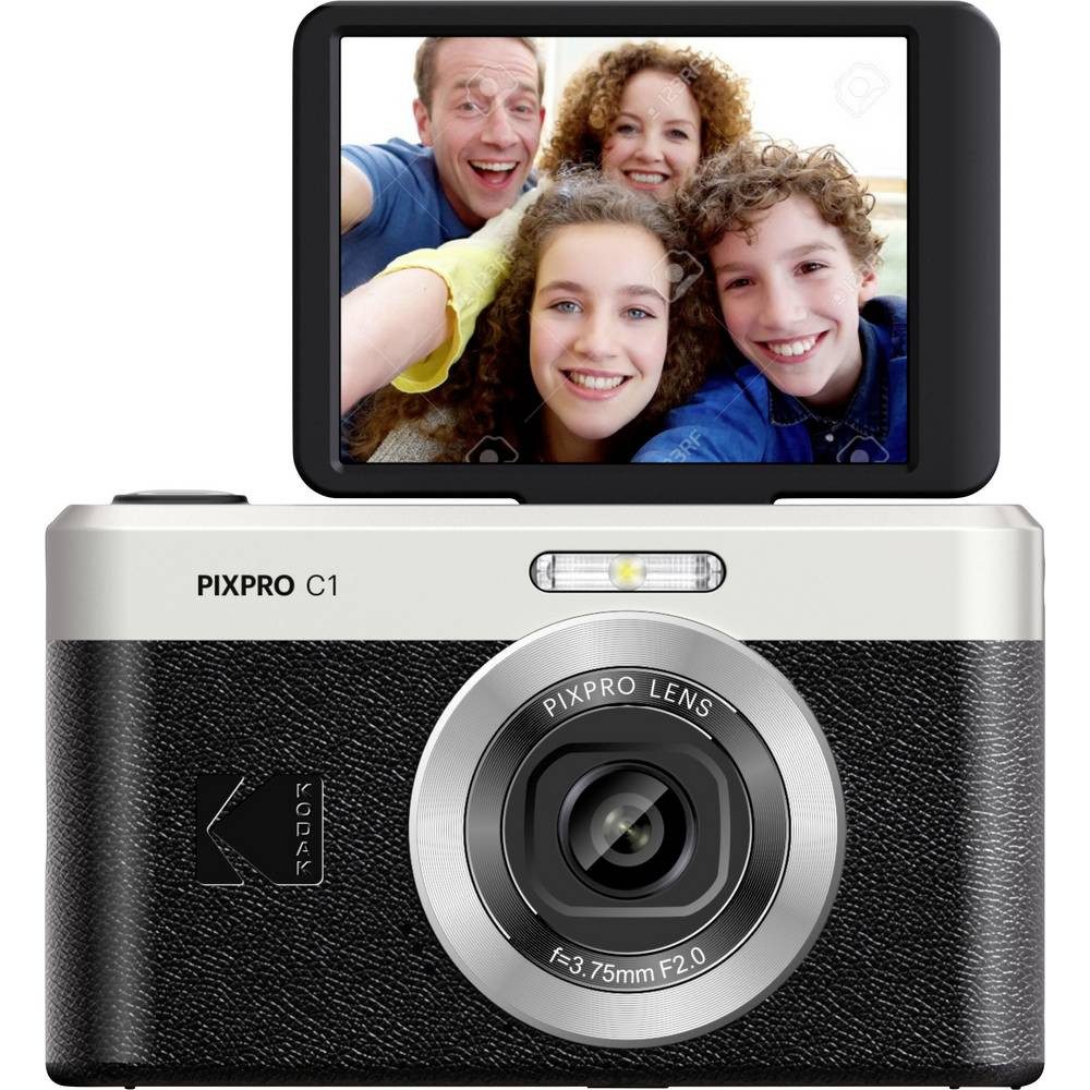 Kodak Fotokamera C1 black Digitalkamera Schwarz C1BK Kompaktkamera
