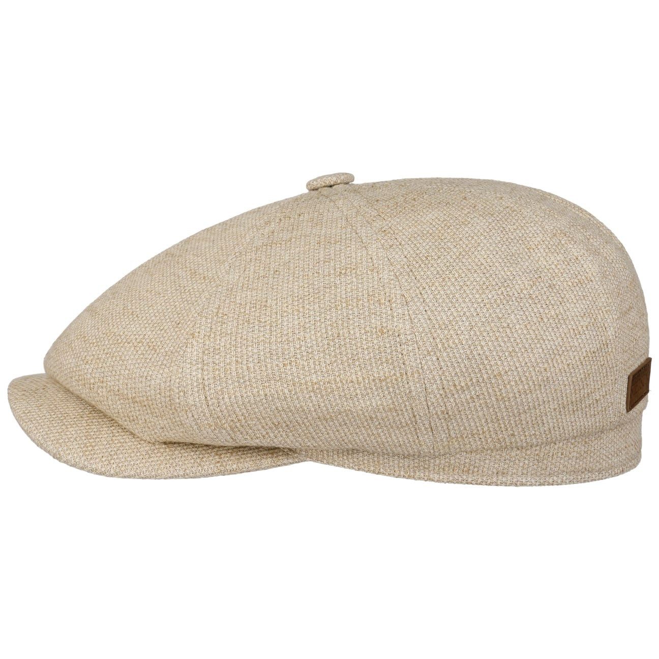 Stetson Flat Cap (1-St) Schirmmütze mit Schirm, Made in the EU
