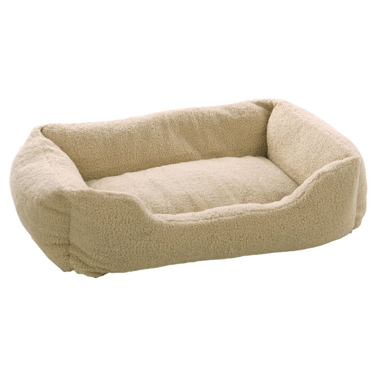 Flamingo Tierbett Katzenbett Mieke rechteckig beige