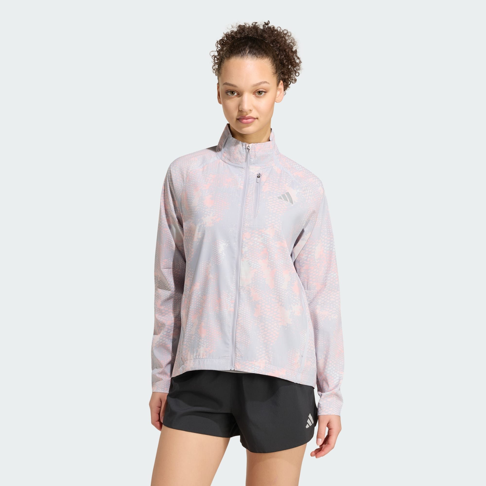 adidas Performance Funktionsjacke ADI365 ICONIC LAUFJACKE, ANIMALPRINT (1-St)