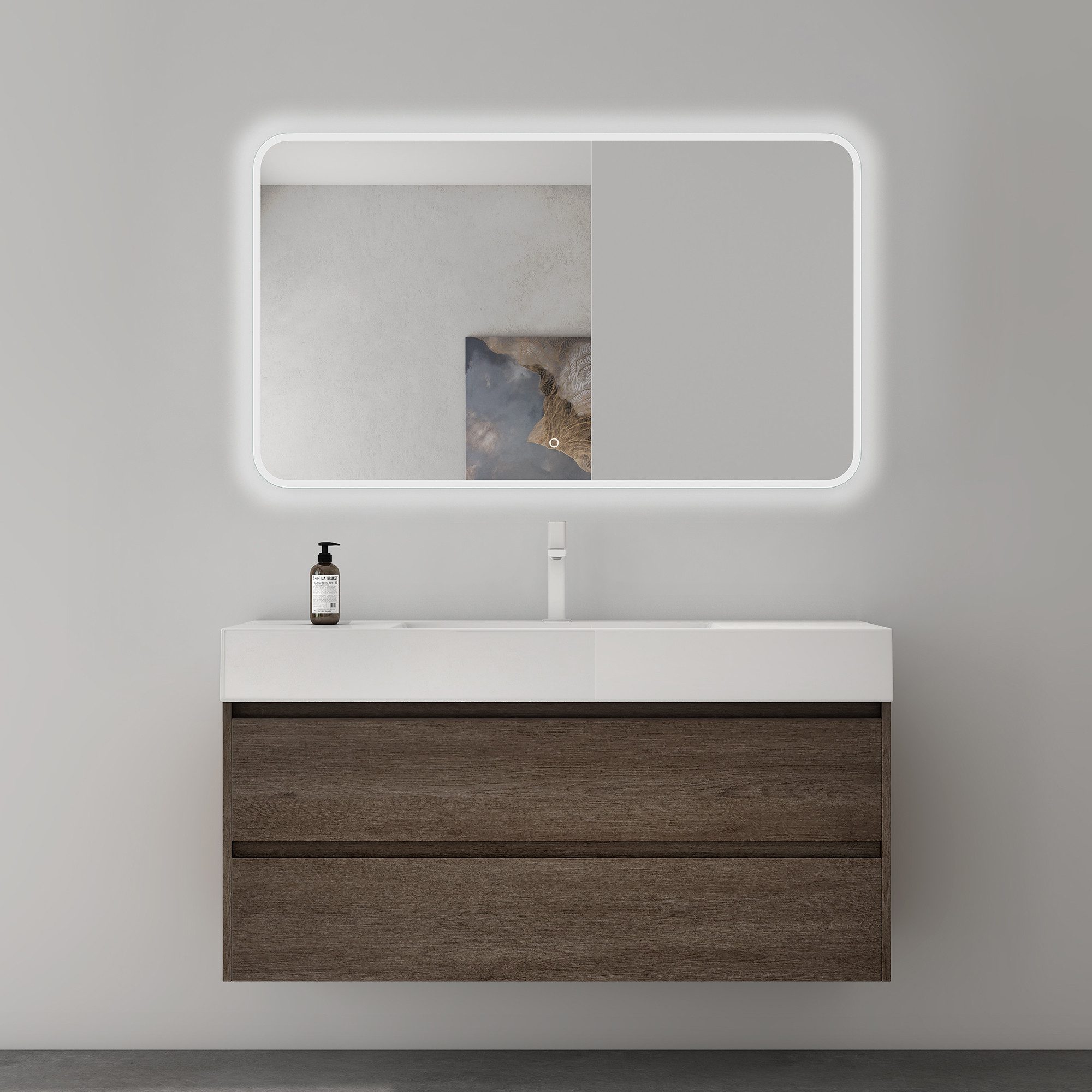 Mai & Mai Badmöbel-Set Badezimmermöbel 120cm günstig online kaufen