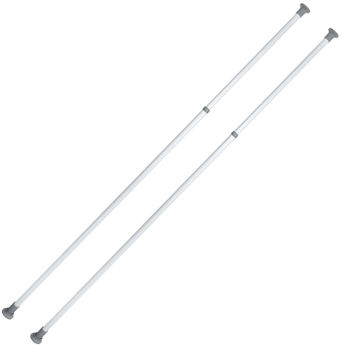 WENKO Teleskopregal Modell Herkules, Set 2-tlg., ausziehbare Hauptstange 16 günstig online kaufen