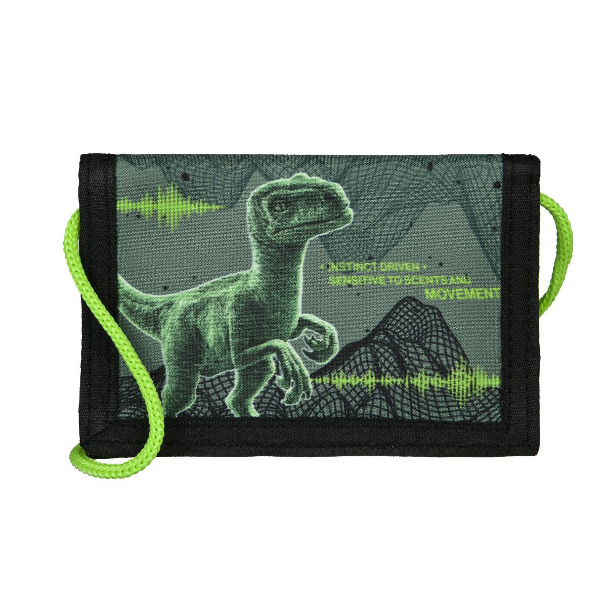 Jurassic World Geldbörse - Kinder Portemonnaie Geldbeutel Dino Mehrfarbig (1-tlg)