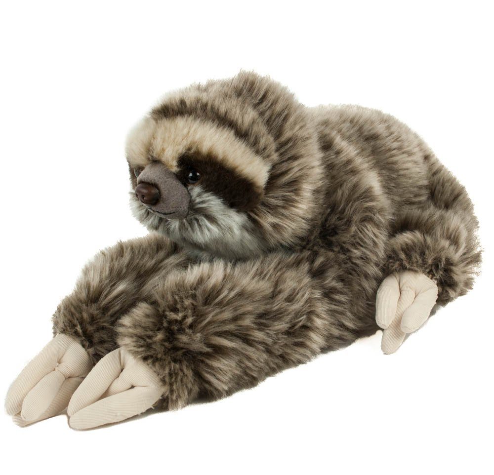 Teddys Rothenburg Kuscheltier Faultier Emil 30 cm Kuscheltier mit Klettverschluß
