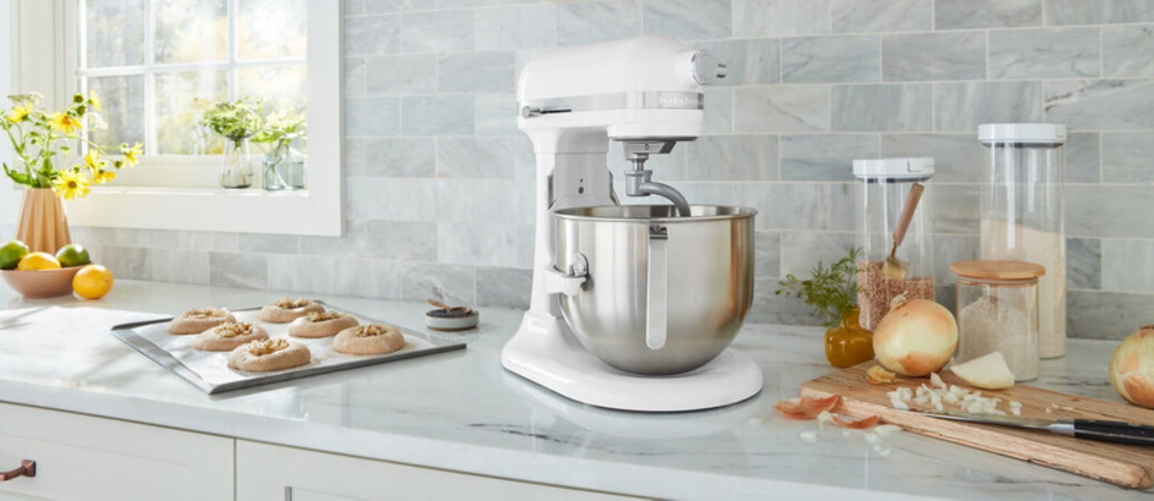 KitchenAid Küchenmaschine KitchenAid Küchenmaschine mit Schüsselheber 6,6 L Heavy Duty 5KSM70JPX