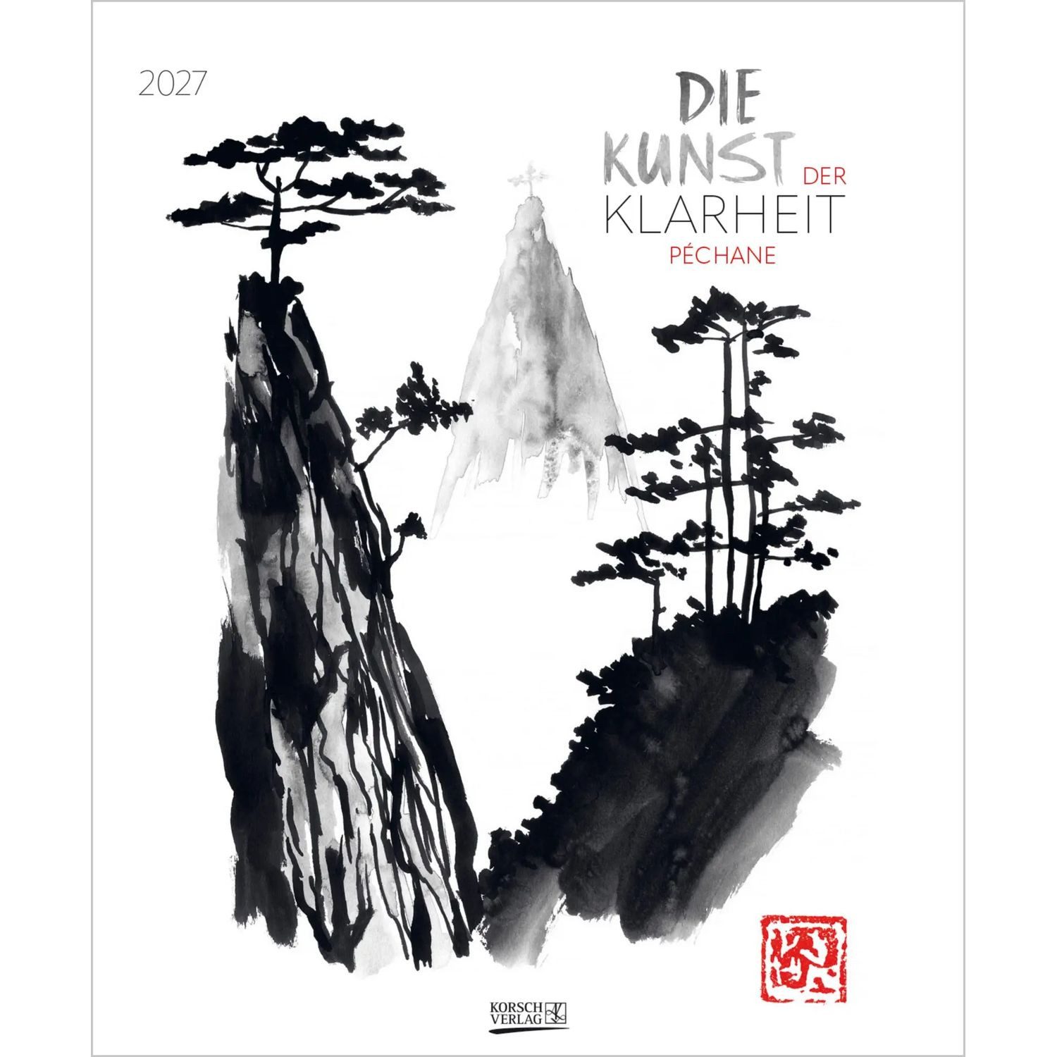 Korsch Verlag Wandkalender Die Kunst der Klarheit 2027