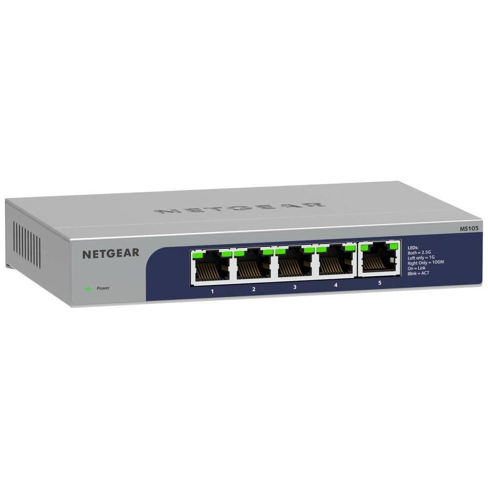 NETGEAR 2.5G Ethernet Netzwerk-Switch Unmanaged Multi-Gigabit 5-Port