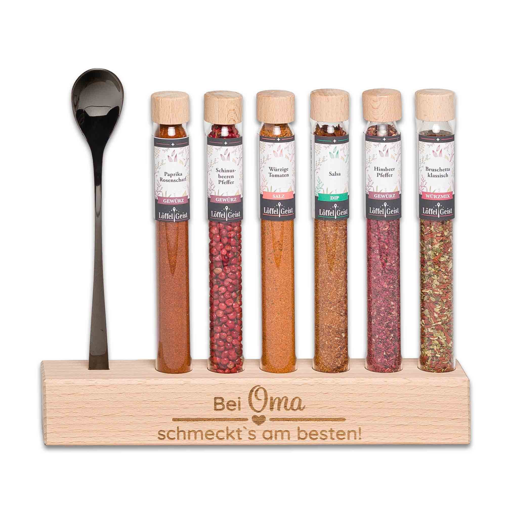 Löffelgeist Lebensmittel-Geschenkset Bei Oma schmeckt´s am besten