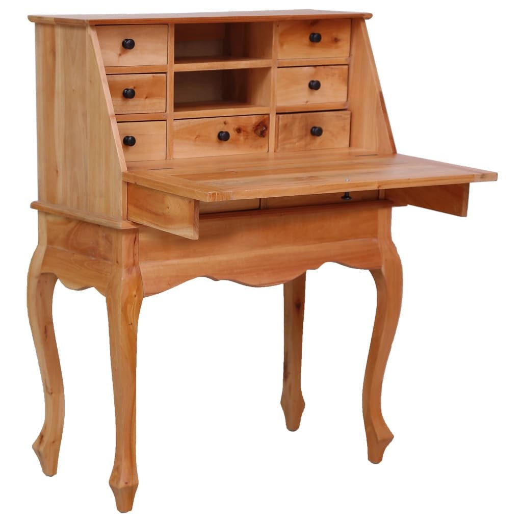 Schreibtisch Sekretär Schreibtisch 7842103 cm Massivholz Mahagoni