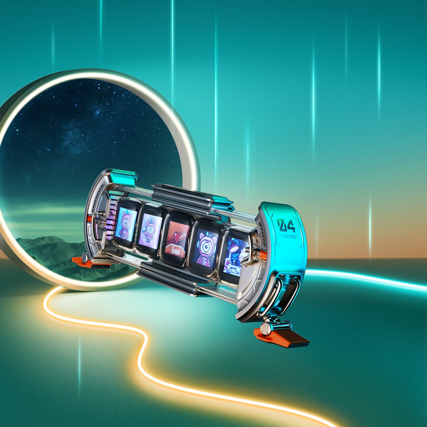 DIVOOM Bilderrahmen Divoom - Times Gate günstig online kaufen