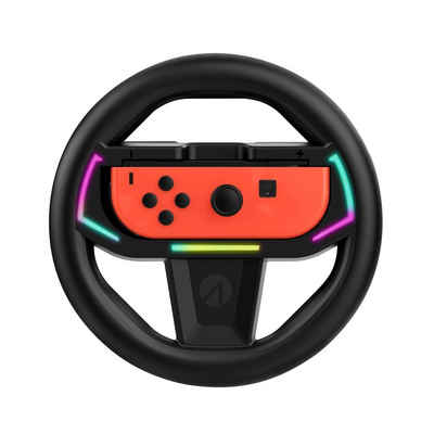 Stealth Joy-Con Racing Wheel Lenkrad mit LED Beleuchtung Lenkrad