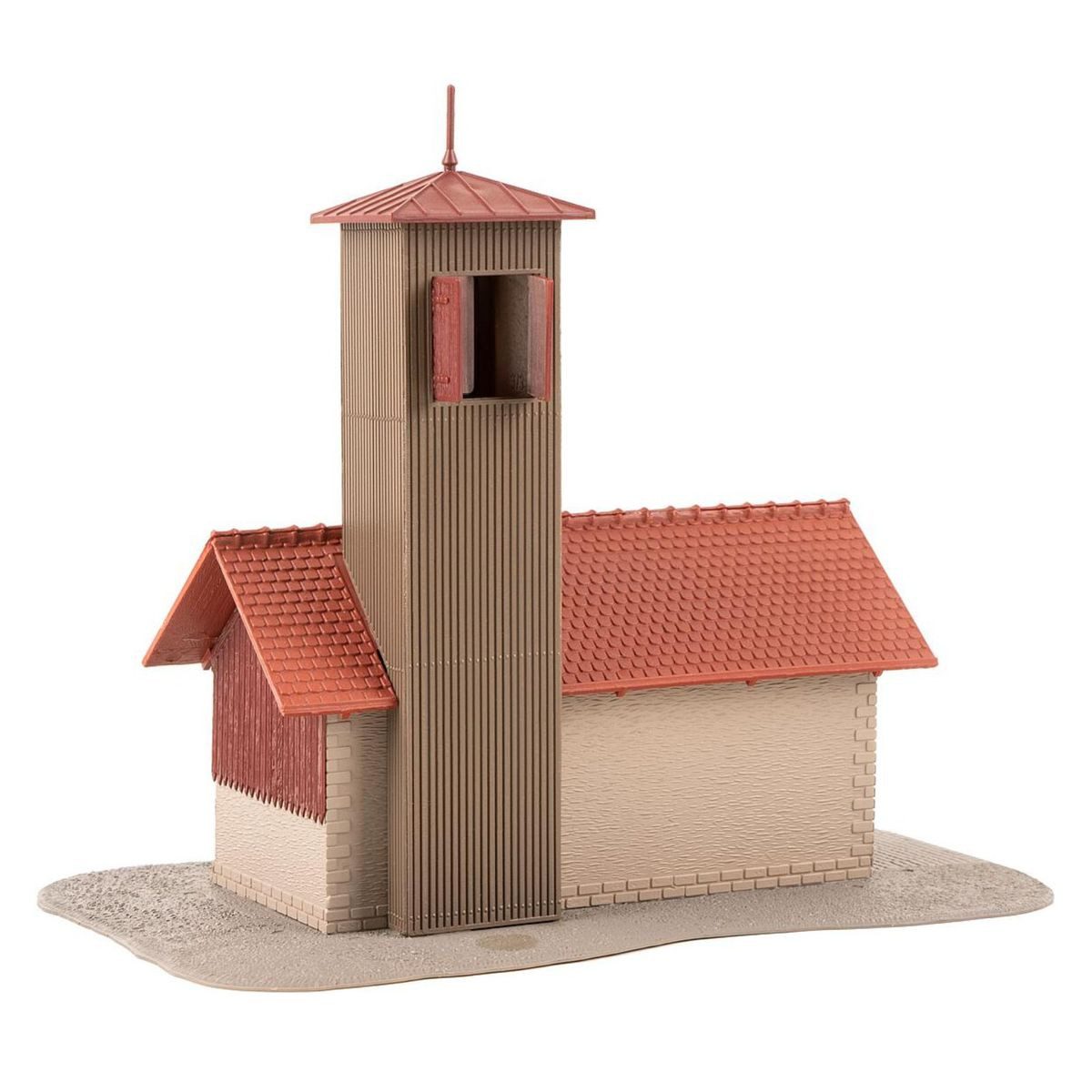 Faller Modellbausatz Faller 131383 Feuerwehrgerätehaus H0