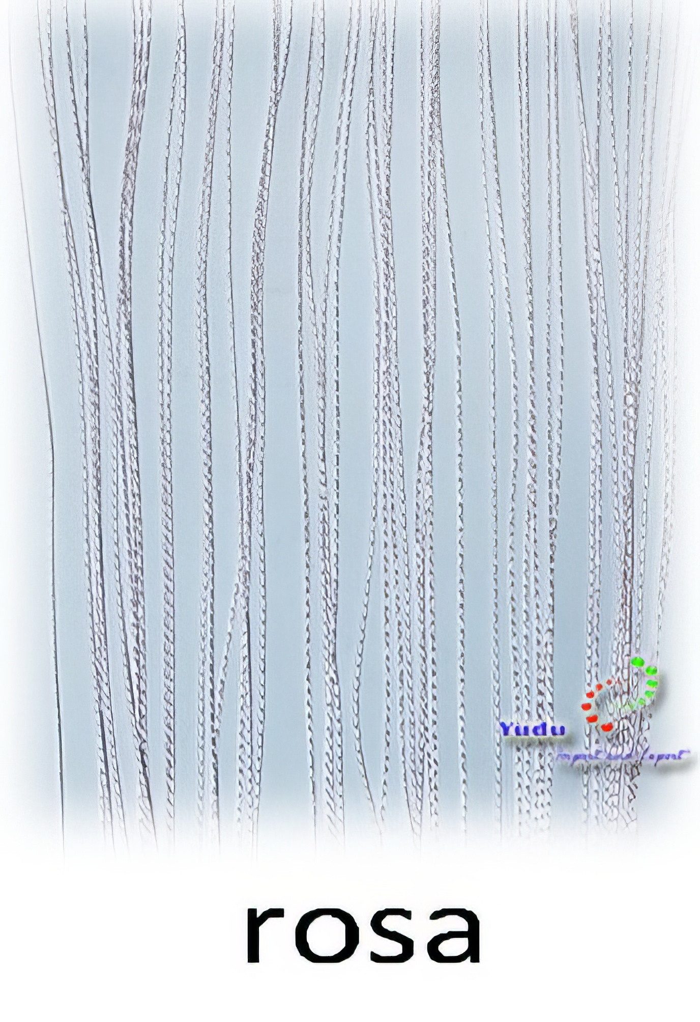 Yudu Fadenvorhang 100x200cm Fadengardine Türvorhang Gardine Dekoschal Dekoschal Store