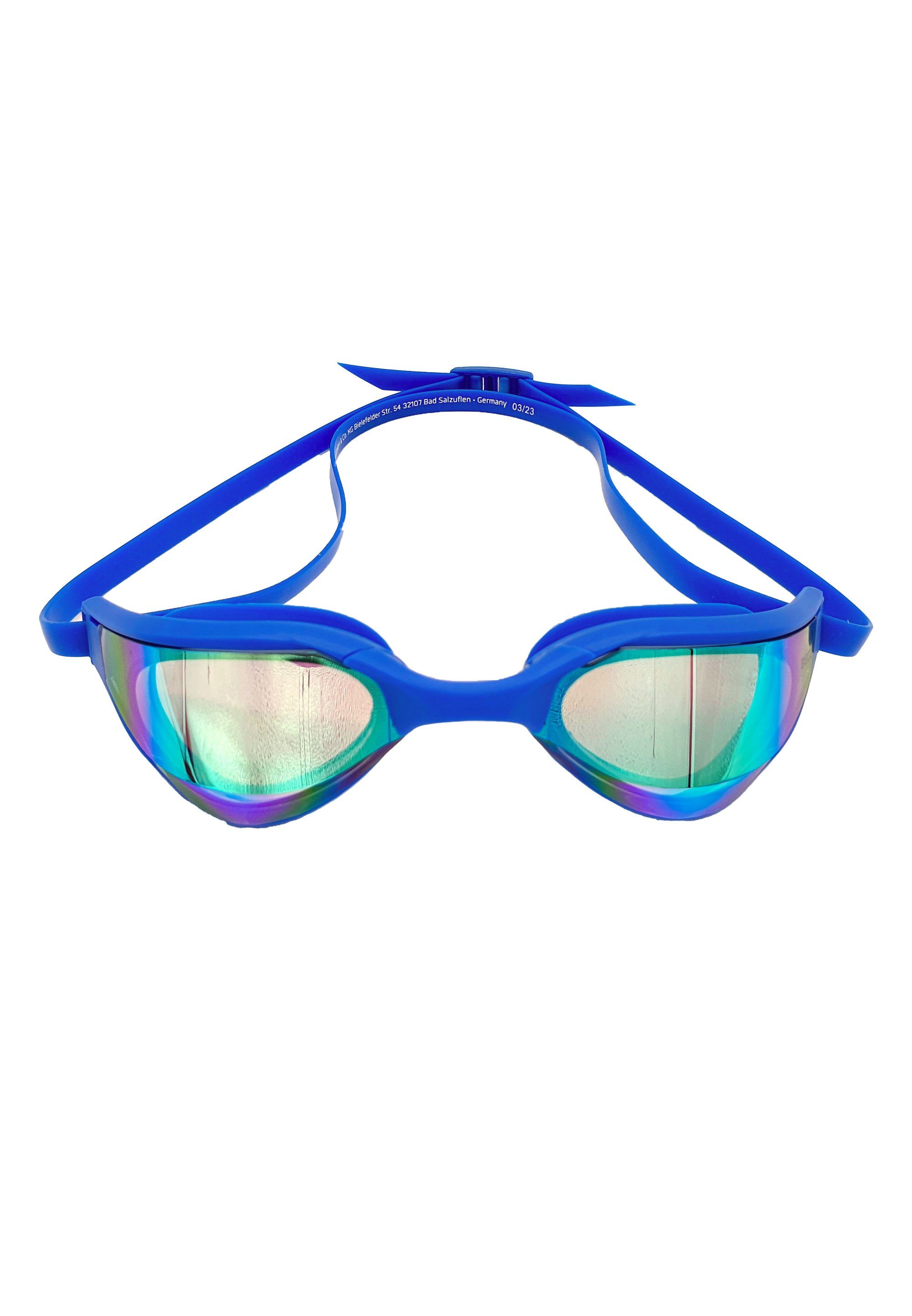 Beco Beermann Taucherbrille CADIZ MIRROR, (1-St), mit verspiegelten Polycarbonat-Linsen