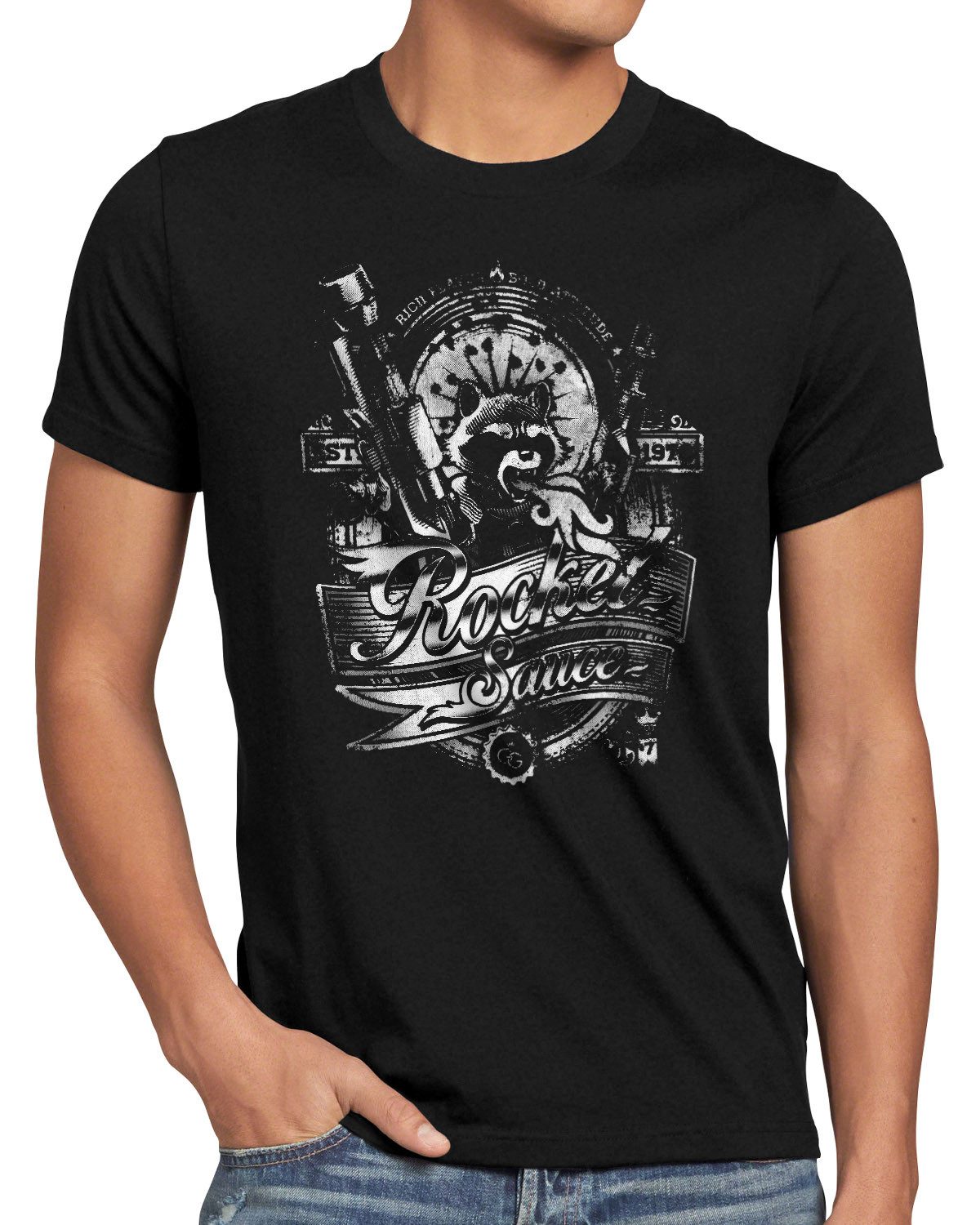 style3 T-Shirt guardians of the galaxy groot rocket starlord quill gamora drax yondu