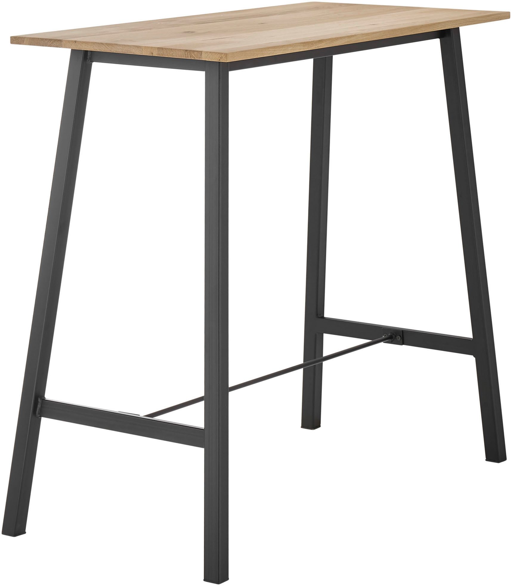 Stolkom Sp.z.o.o. Bartisch Kent Eiche Massivholz geölt, Hochtisch BxHxT 120 günstig online kaufen
