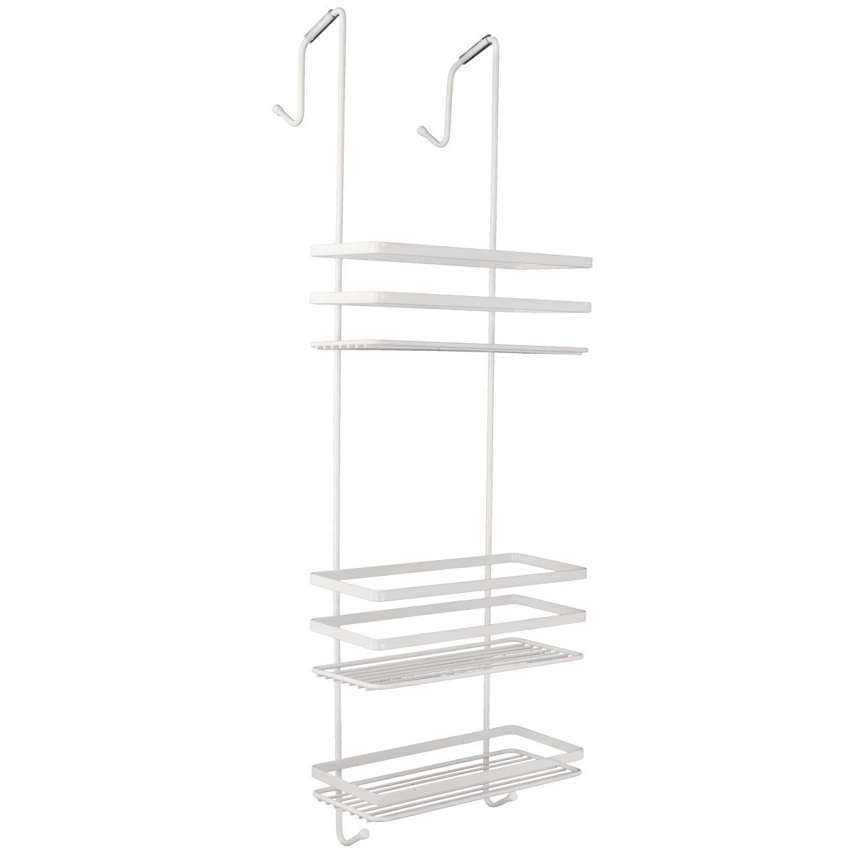 Euroshowers GmbH Duschablage zum Einhängen Satin Weiß 25 × 79 cm