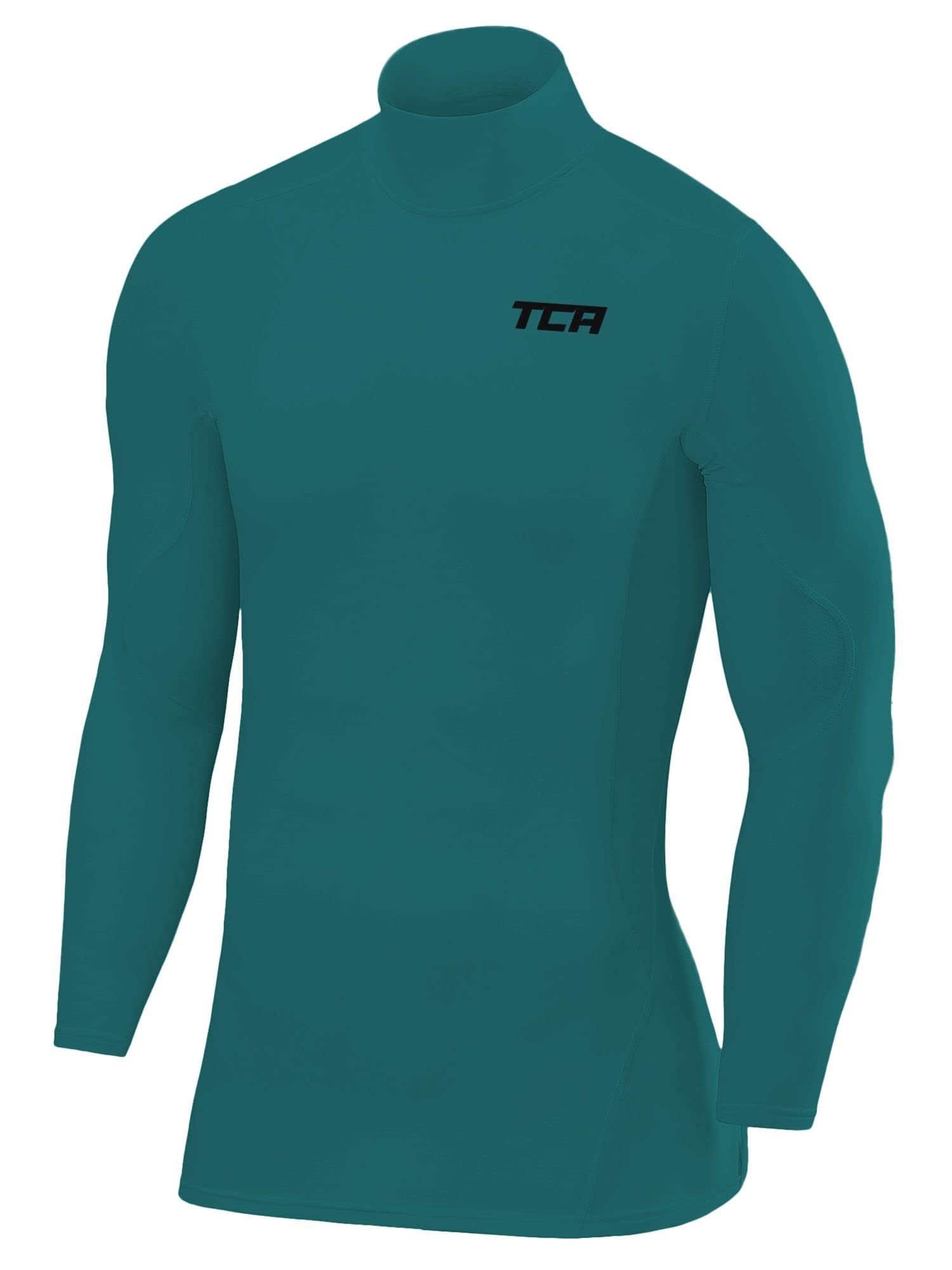 TCA Trainingsshirt TCA Herren SuperThermal Baselayer Langarmshirt Grün (1-t günstig online kaufen