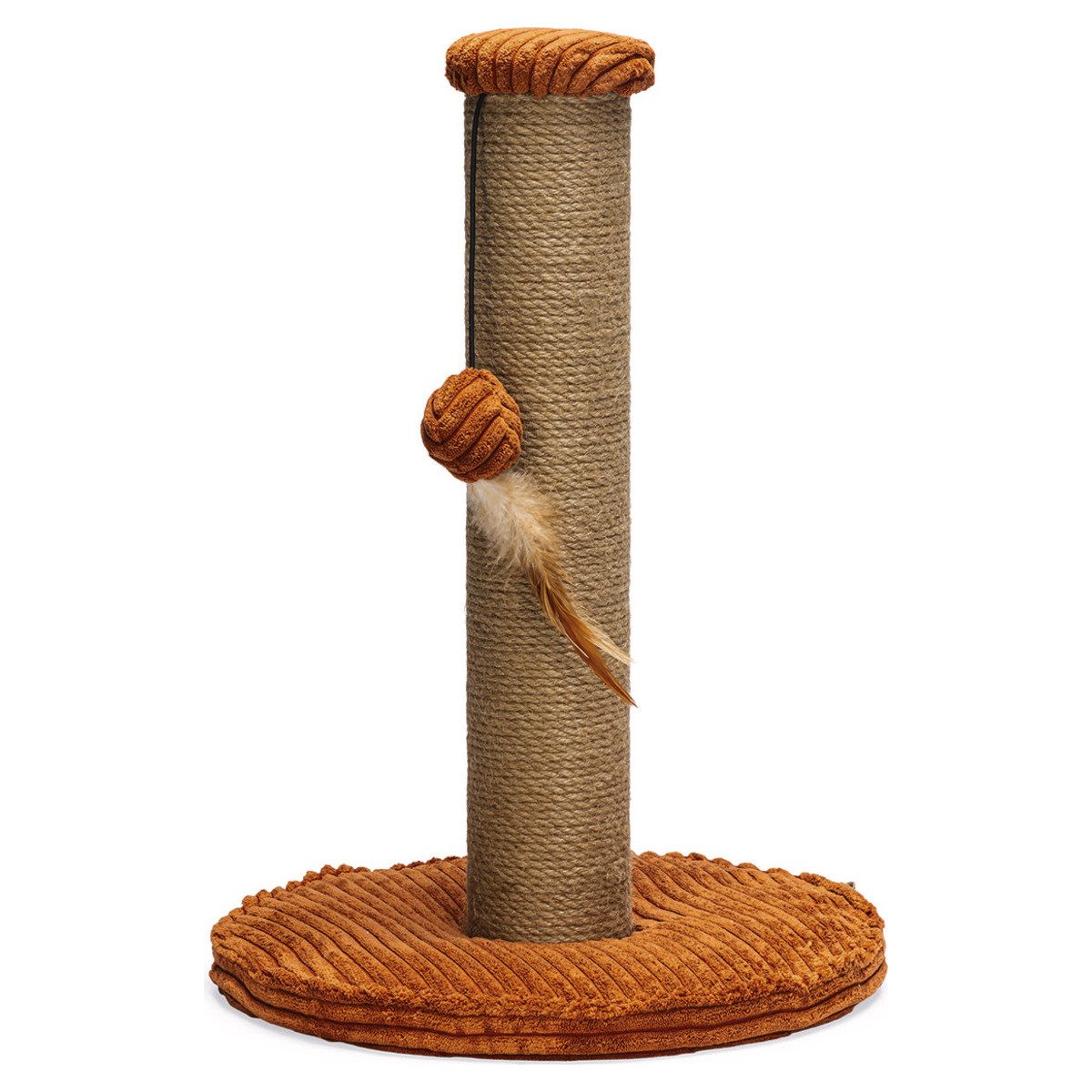 Designed By Lotte Kratzsäule Kratzsäule Ribbed terrakotta