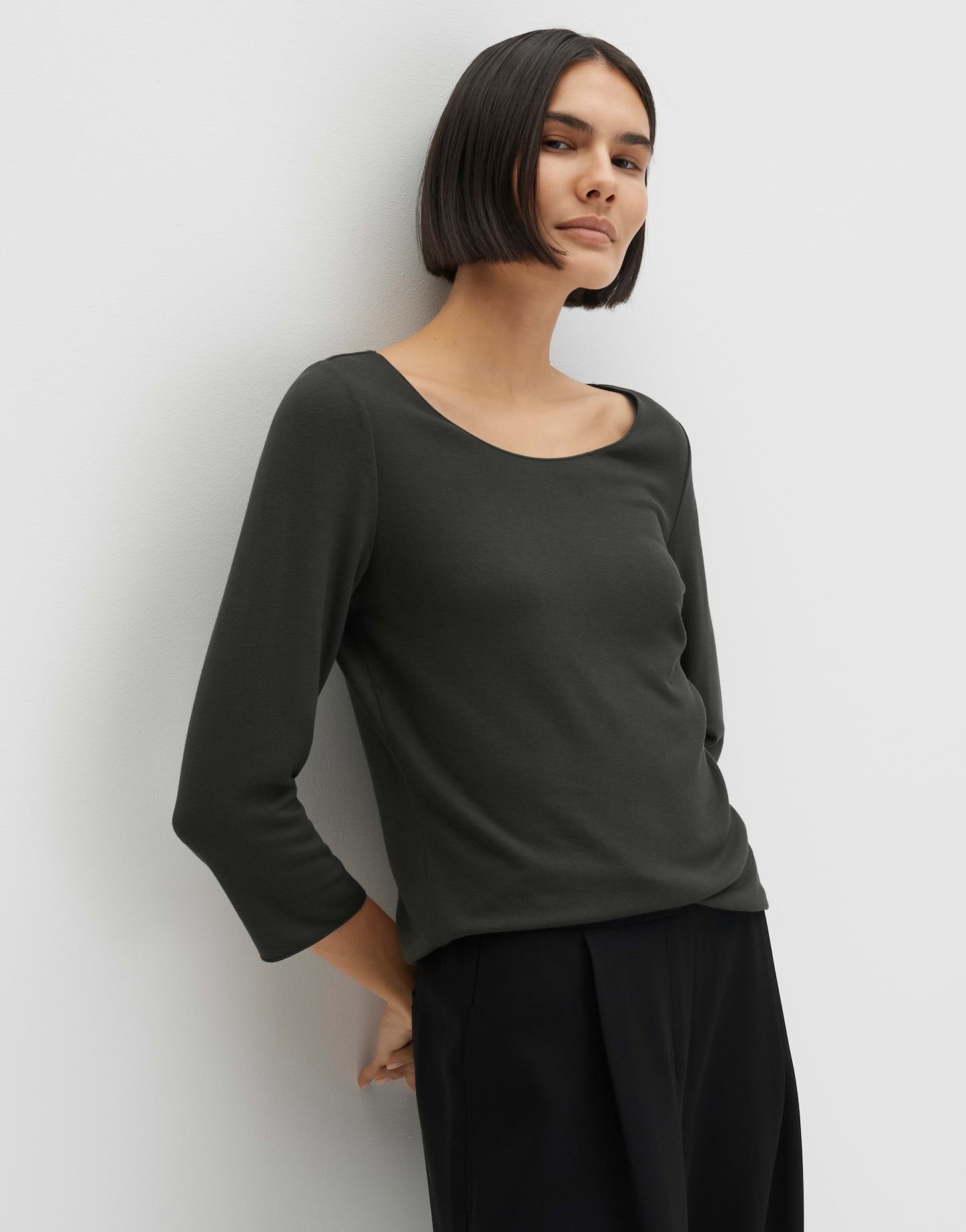 3/4-Arm-Shirt Kirosa soft aus Viskosemix mit weichem Griff