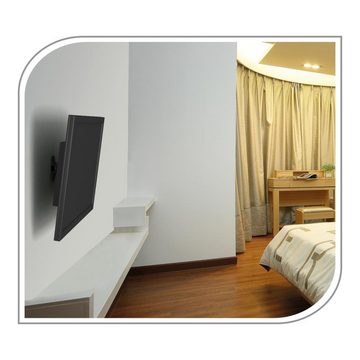 PureMounts PureMounts PM-FM10-100 - Neigbare und schwenkbare TV / Monitor Wandhal TV-Wandhalterung