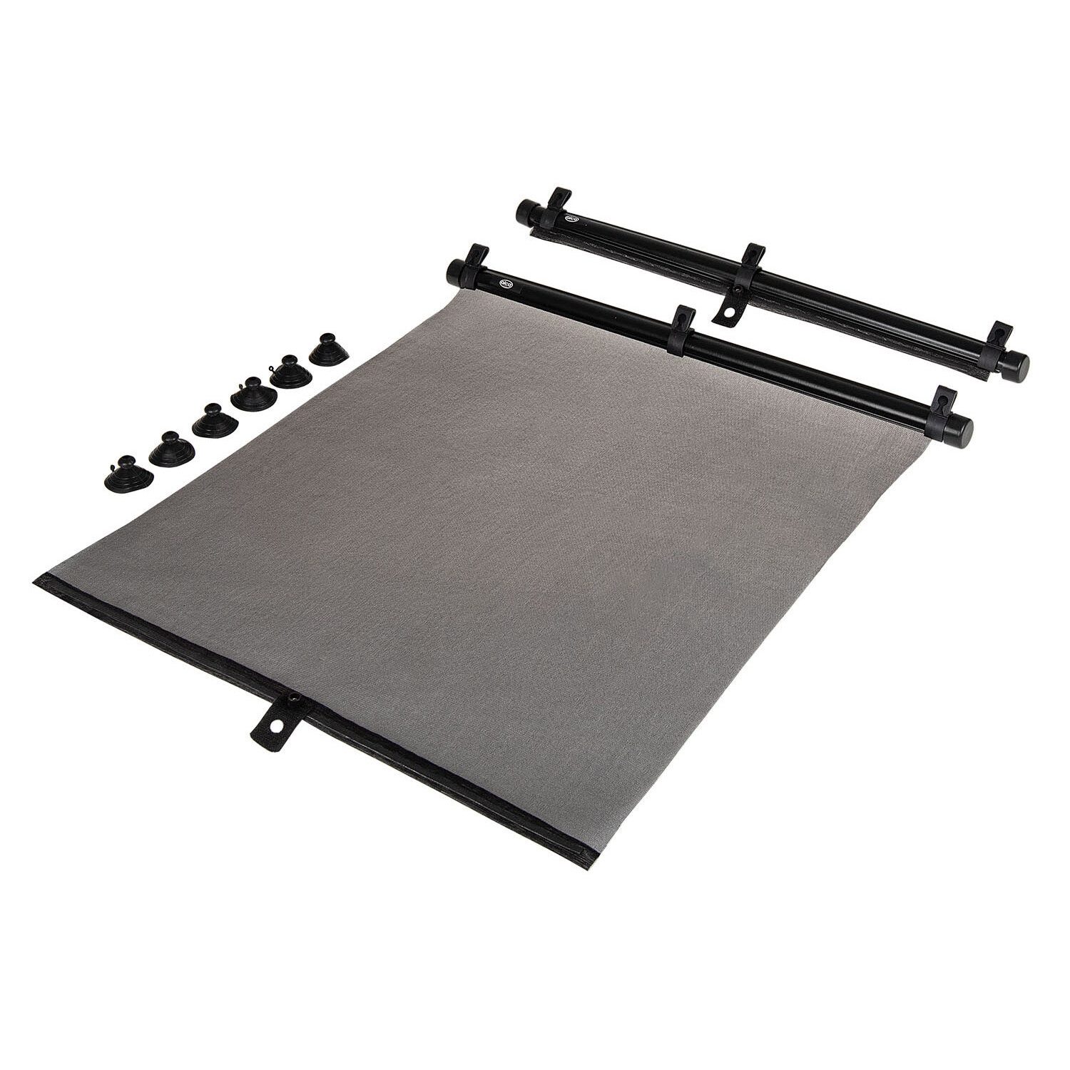 alca Autosonnenschutz Auto-Sonnenrollo 2x40x55 cm Autofenster 2er-Set UV Schutz Saugnäpfe, 55 x 2.5 cm, (2-St)