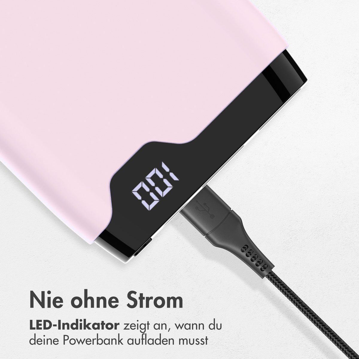 imoshion imoshion Powerbank - 20.000 mAh - Schnelles Aufladen und Power Deliver Powerbank (1 St)